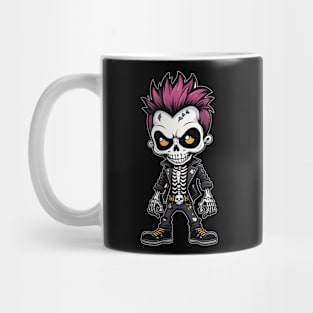 Punk Rock Skeleton 3 Mug